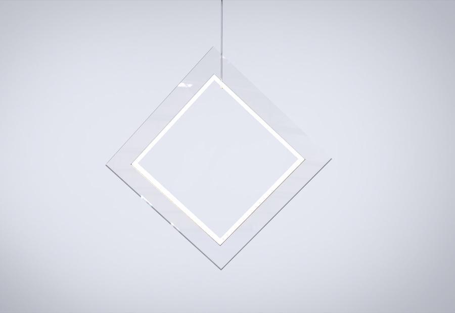 Pendant Light CLOUD Square Pendant Light by Lifeix