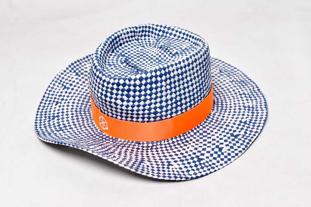 Hat Fresh Golf Hat Made of Light Weight Woven Papyrus