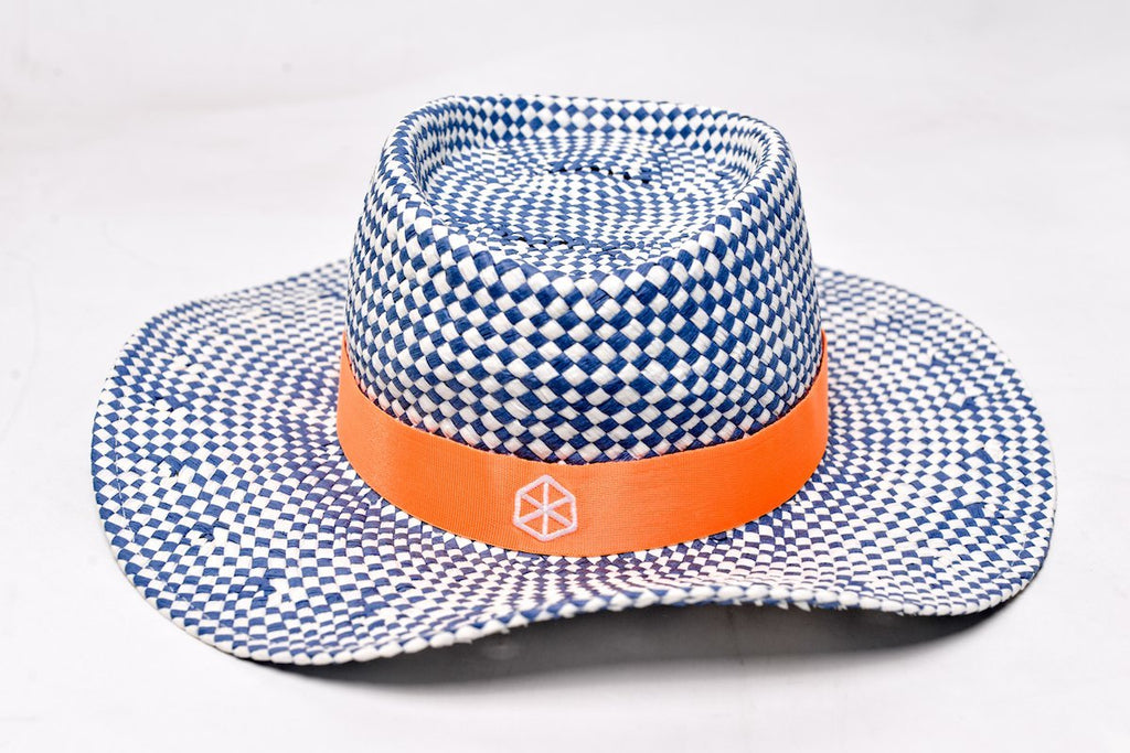Hat Fresh Golf Hat Made of Light Weight Woven Papyrus